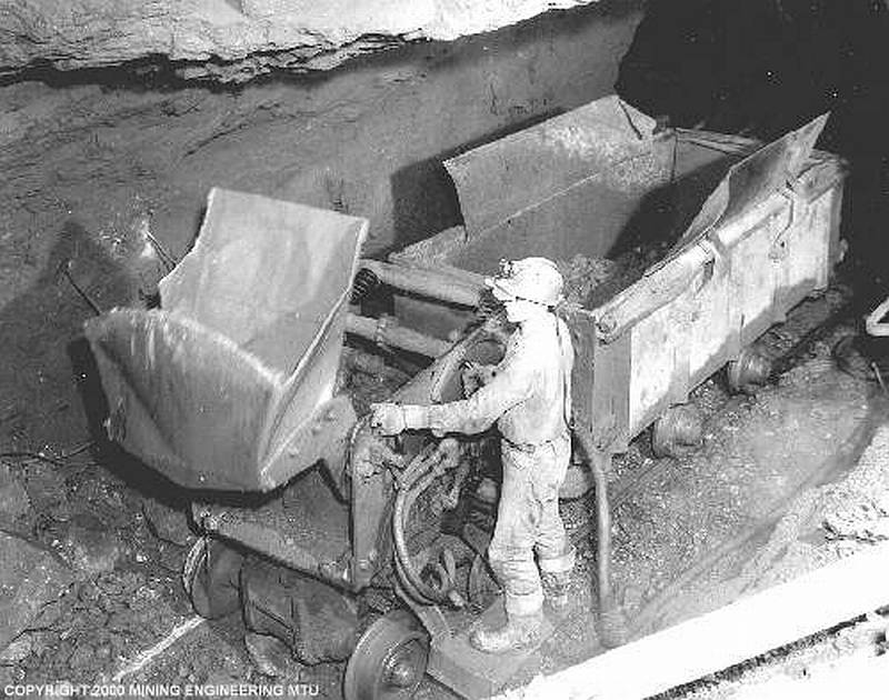 Underground
Copper Mine,
Calumet, MI