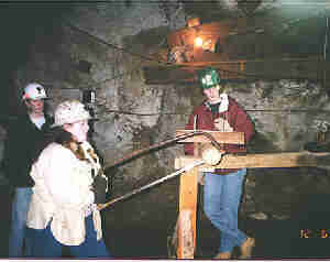 Students taste mining history