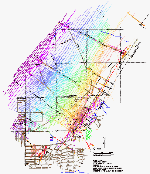 GIF image of Quincy Mine Map Composite