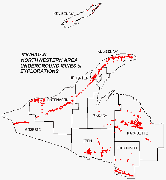Copper Country and
 Iron Ranges