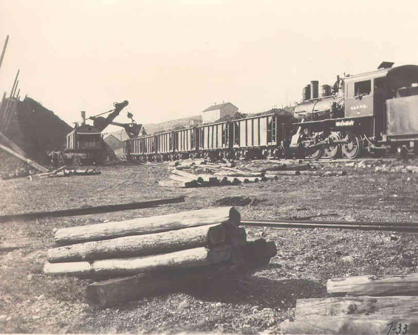 Loading ore