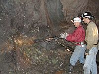 Hands-on experience in underground mining