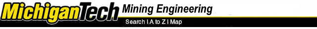 Mining Engineering Degree Program at Michigan Tec