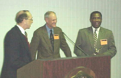 Francis Otuonye awarded for service at
Dept. Chair